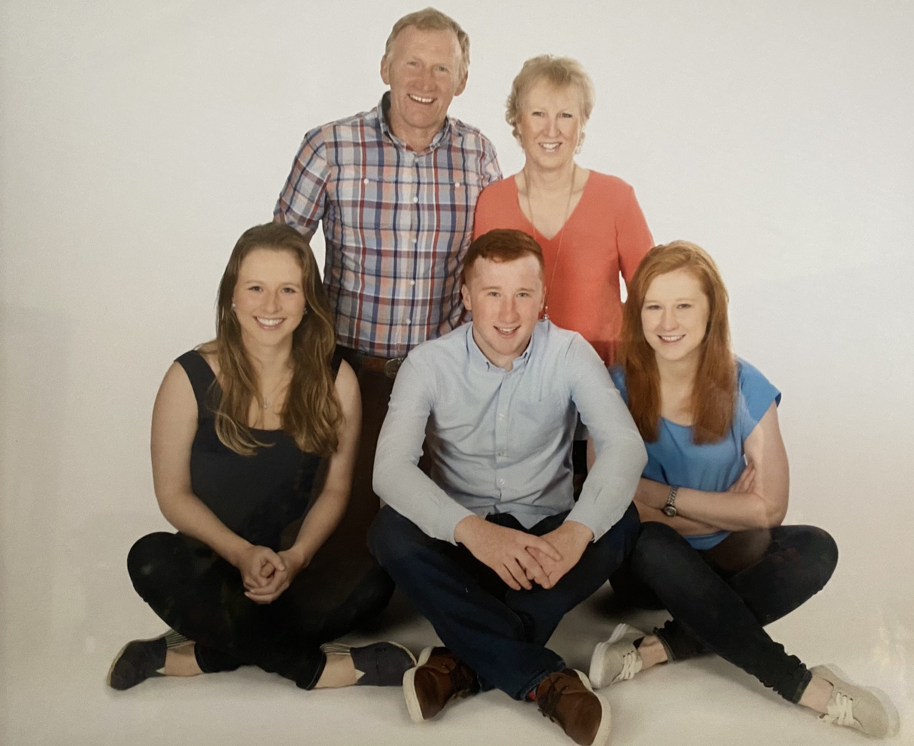 Family photo of the McEnroes