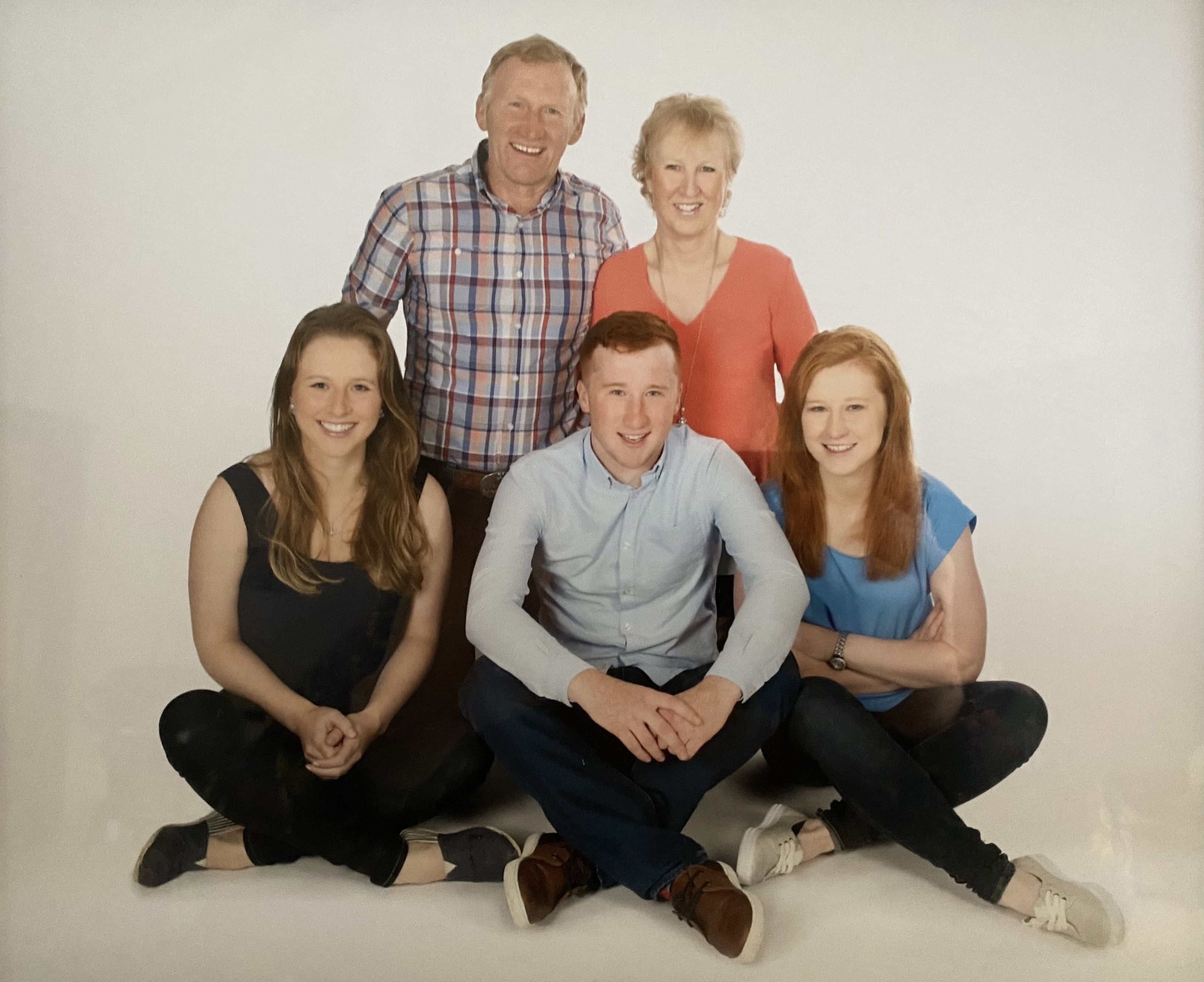 Family photo of the McEnroes