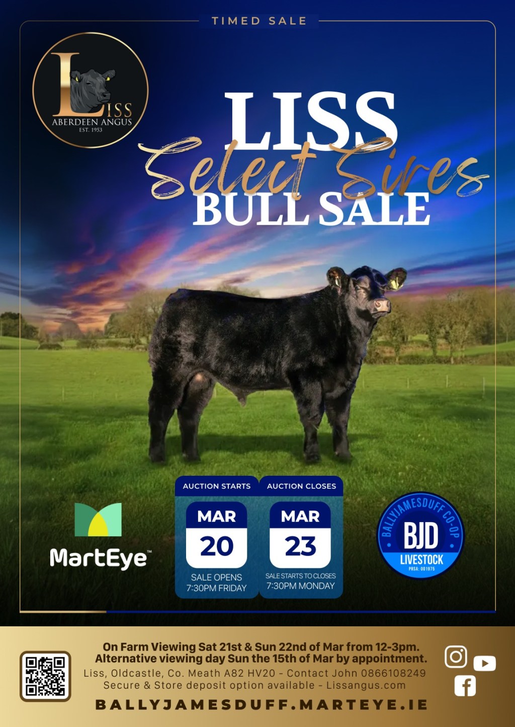 Liss Select Sires Bull Sale: A Landmark Success
